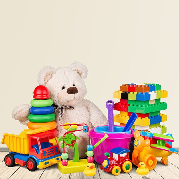 Leksaker och plysch för barn