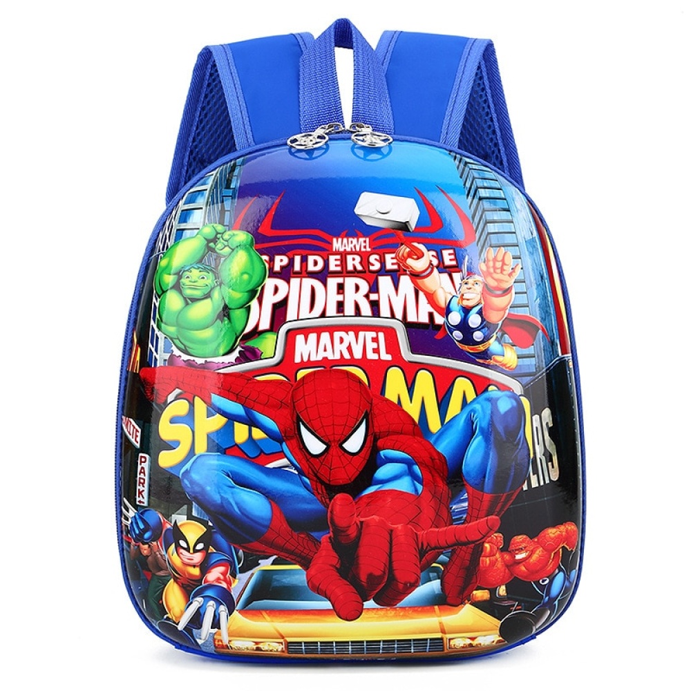 Marvel-ryggsäck - Spindelmannen i staden med motiv i tecknad stil
