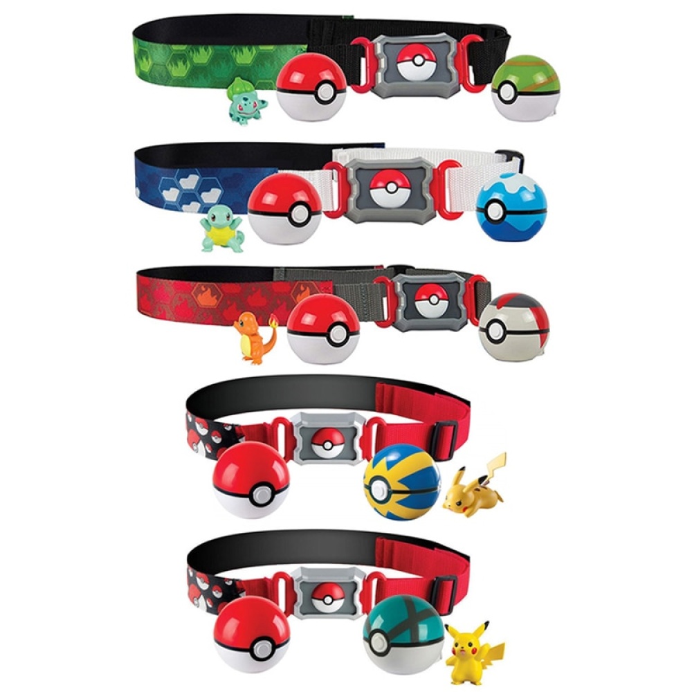 Bälte med en färgglad Pokémon Pokeball för barn med motiv