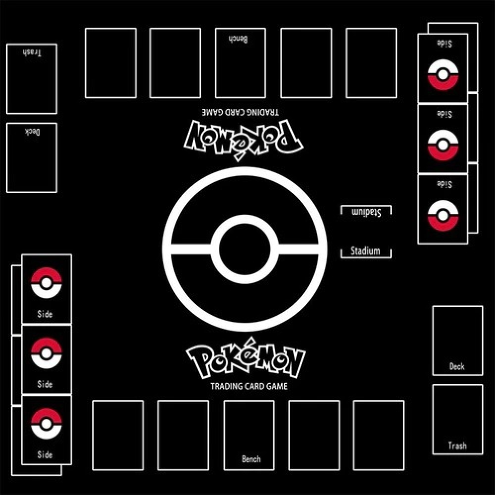 Pokémon-kortspelsmatta, svart