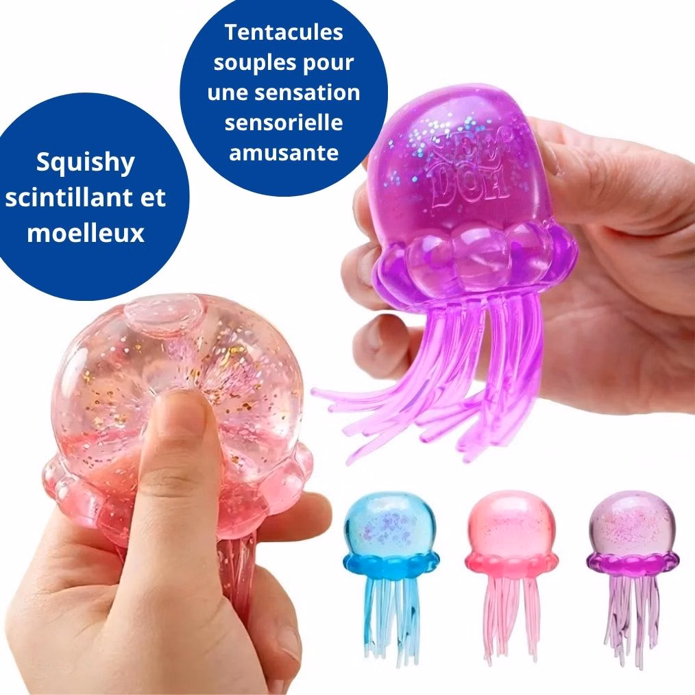 Squishy Needoh maneter, sensorisk squeeze leksak för barn - Bild 3