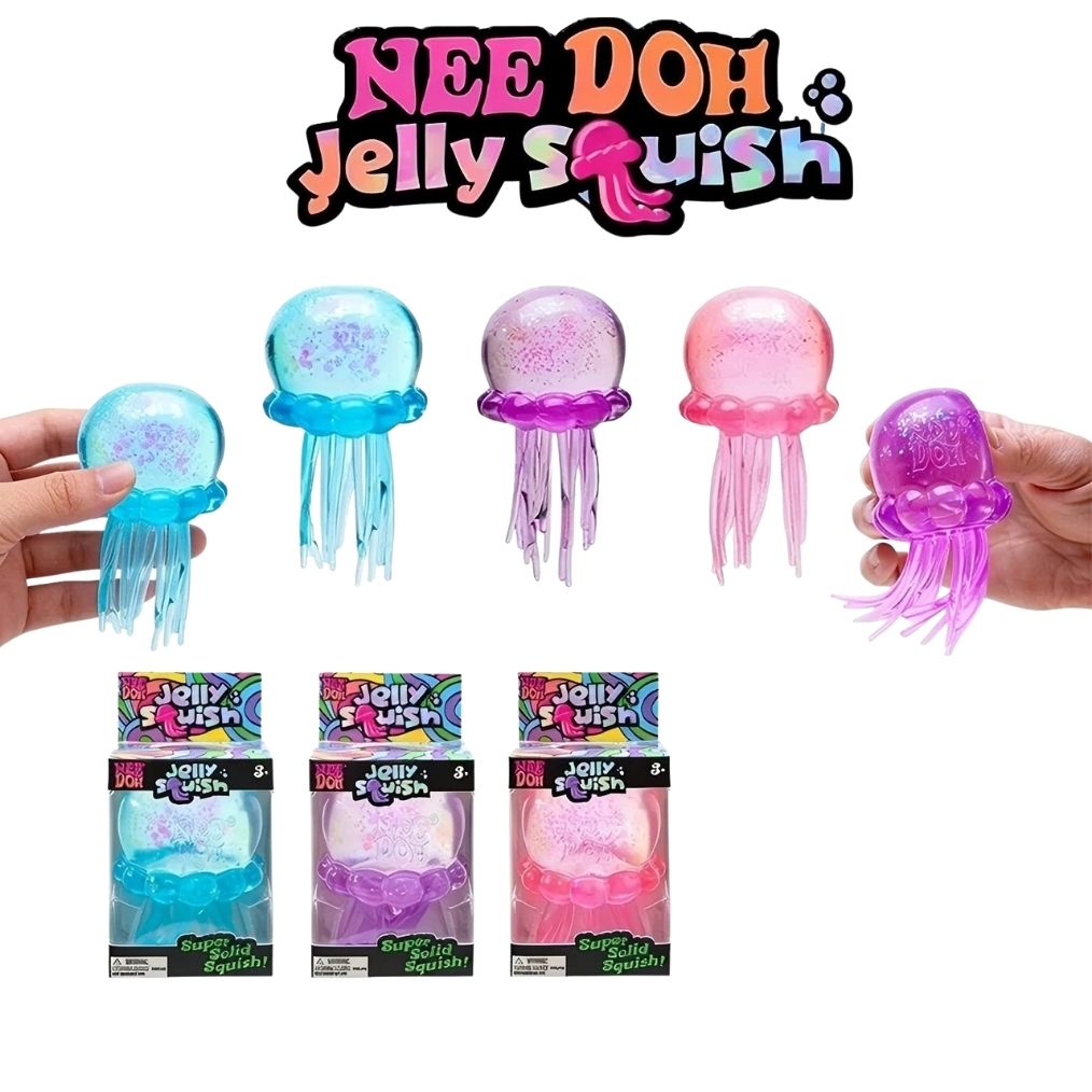 Squishy Needoh maneter, sensorisk squeeze leksak för barn - Bild 7