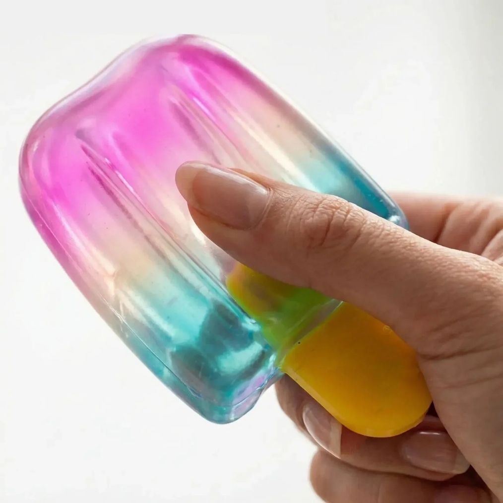 Squishy Needoh popsicle, sensorisk anti-stress squeeze leksak för barn - Bild 2